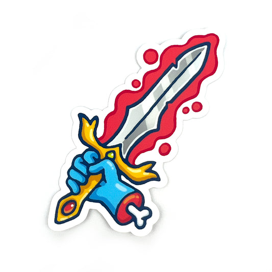 Cursed Sword Sticker