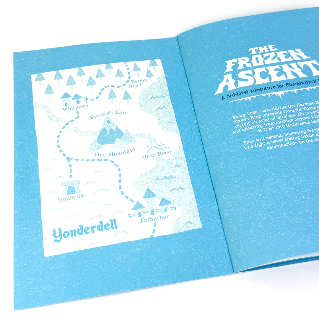 The Frozen Ascent (A Shadowdark RPG Adventure)