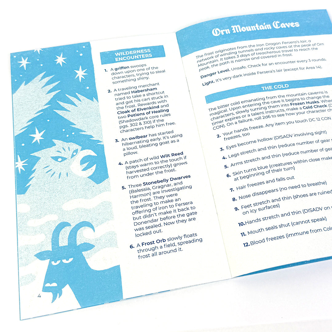 The Frozen Ascent (A Shadowdark RPG Adventure)